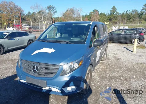 2017 Mercedes-Benz Metris z USA, uszkodzony, nr VIN WD4PG2EE9H3295741
